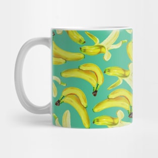 Cute Ripe Yellow Banana Nature Tropical Fruit Pattern Gift Mug